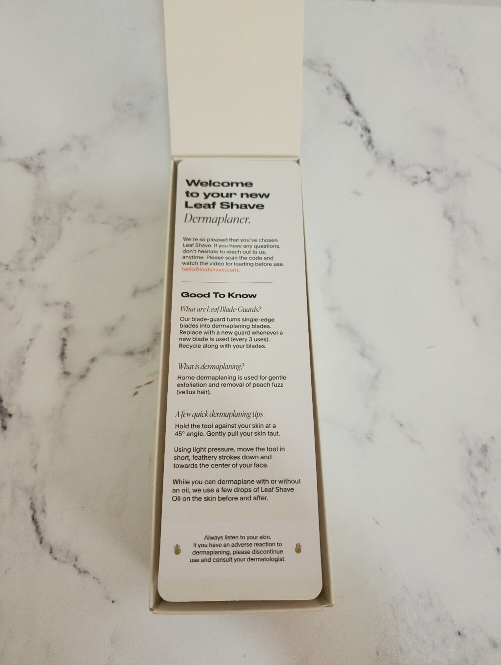 Leaf Dermaplaner Kit - Picture 7 of 7